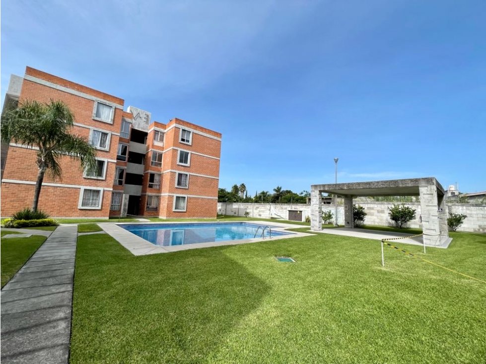 Departamento en venta con alberca y seguridad en Emiliano Zapata - 1