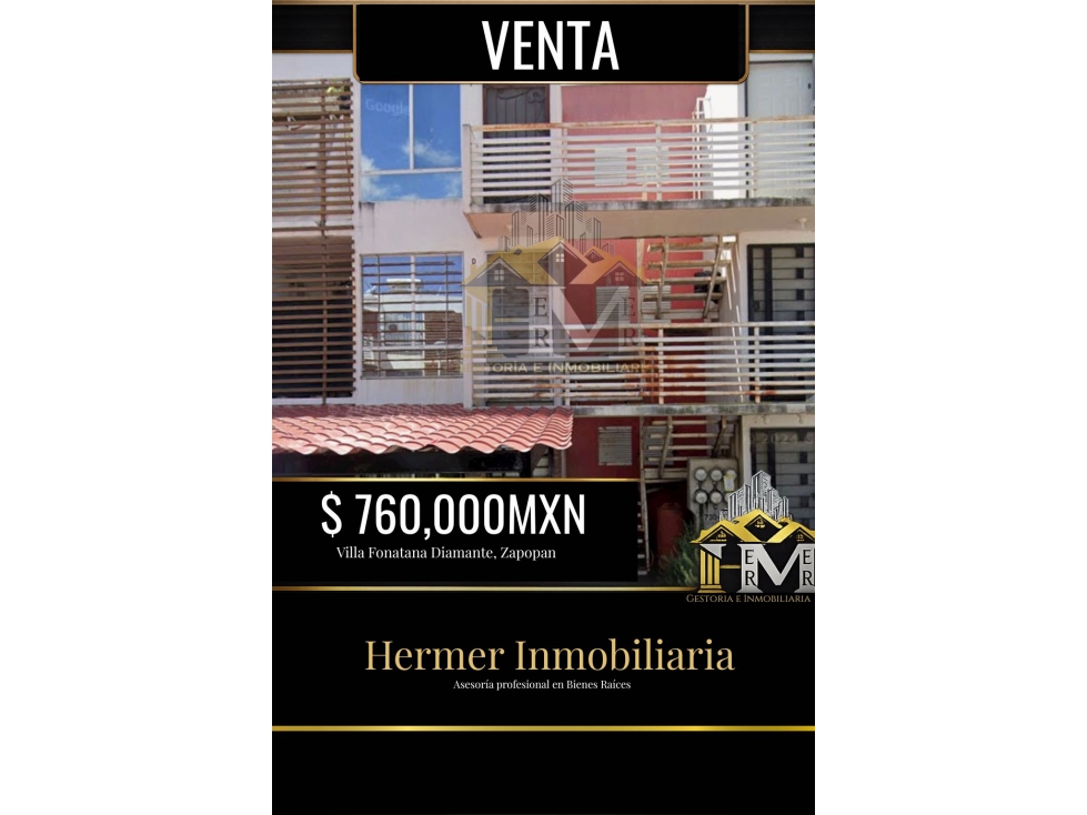 Departamento en venta en villa fontana zapopan - 1