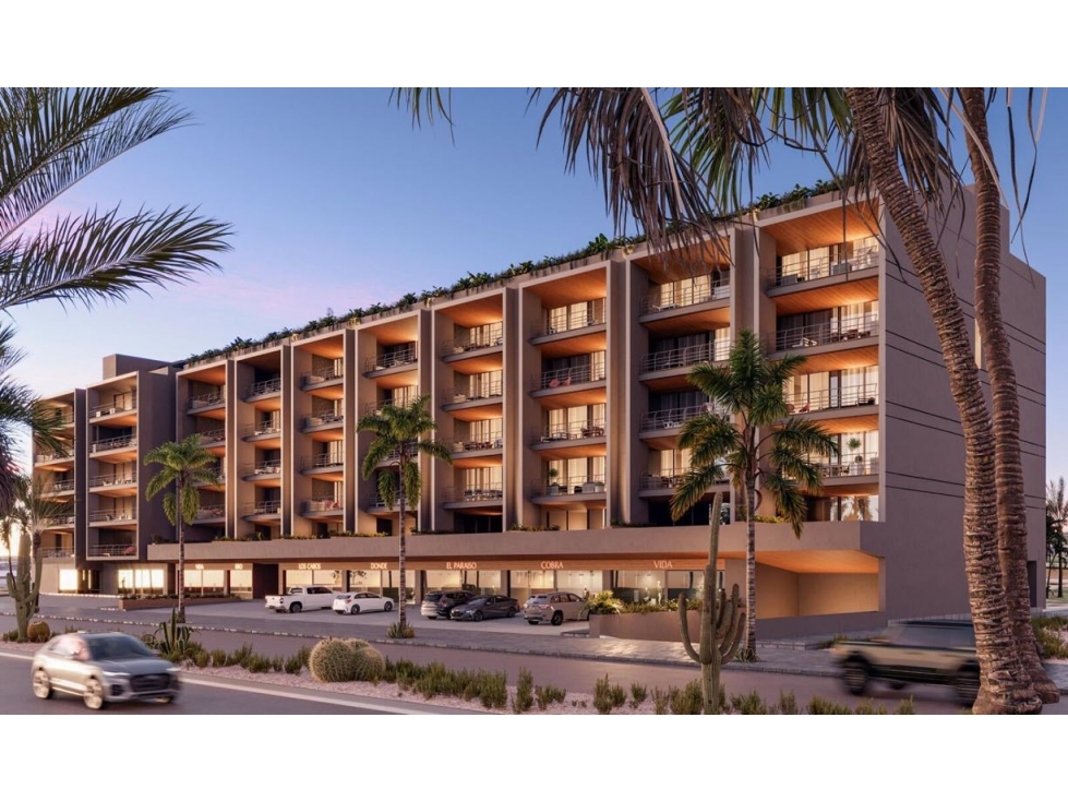 departamento en venta paseo Malecon MARES san Jose del cabo - 2