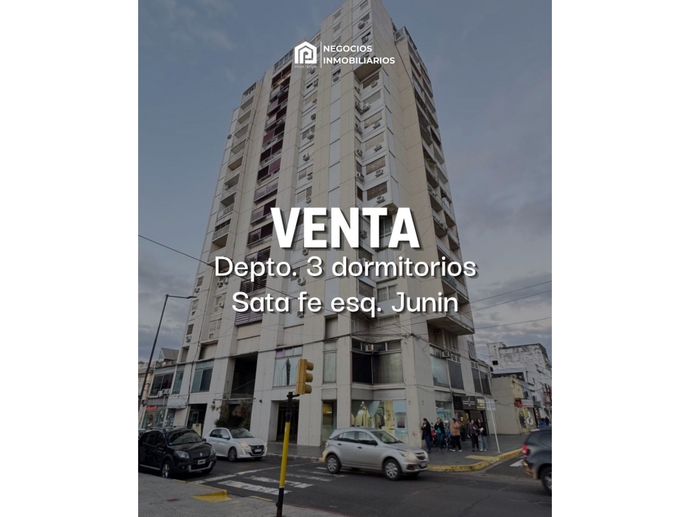 DEPARTAMENTO EN VENTA | SANTA FE 885 3 DORMITORIOS | 1 COCHERA - 1