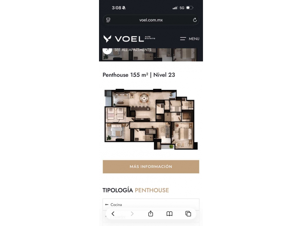 Departamento Penthouse Voel Salitllo — foto 2