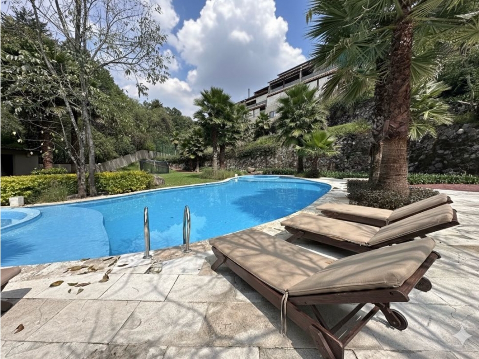 DEPARTAMENTO TERRAZAS | AMUEBLADO | ALBERCA | SPA | VALLE DE BRAVO