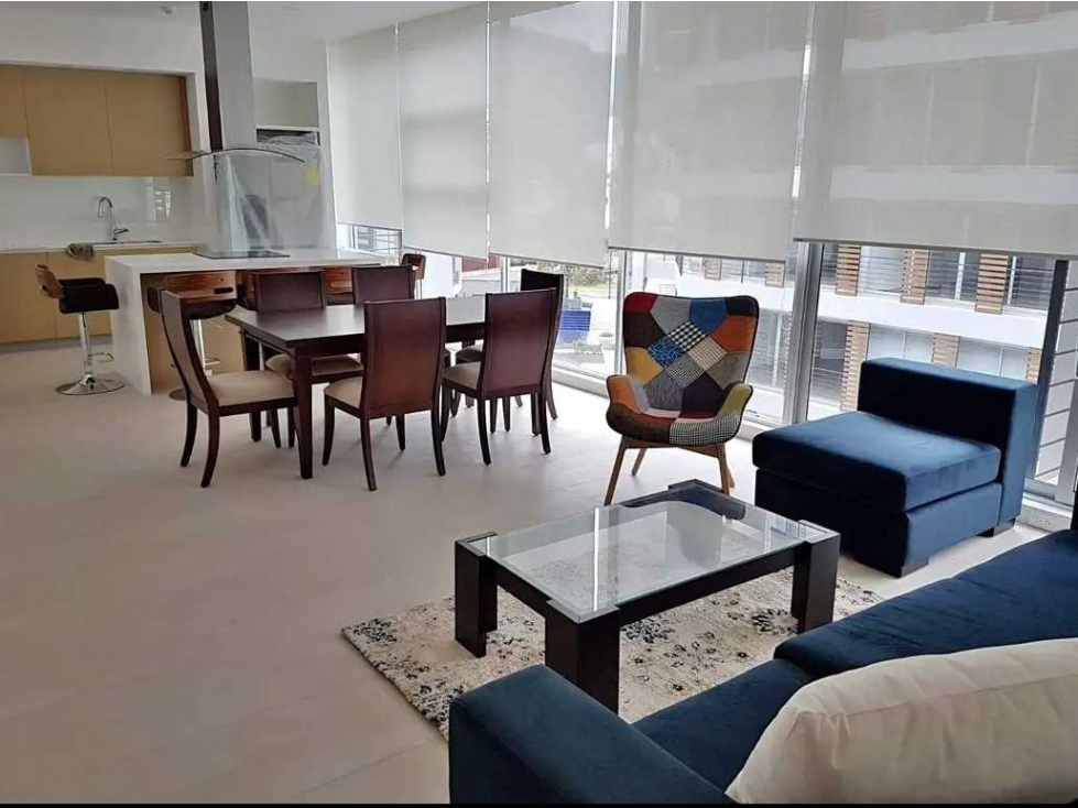Departamentoen Renta, Cumbayá, con 100m2, 2 Habitaciones - 1