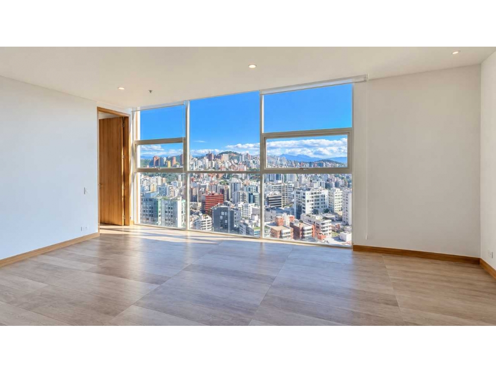 Departamento moderno de estreno de arriendo en Quito La Carolina