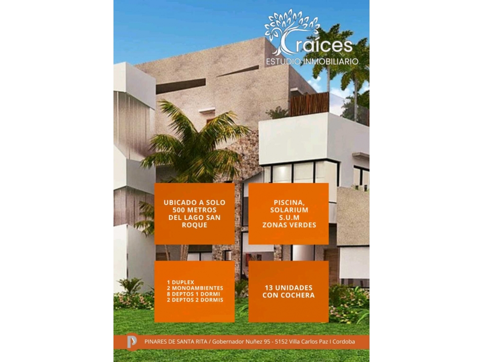 DEPARTAMENTOS EN POZO, Financiacion, Santa Rita, Villa Carlos Paz — foto 3