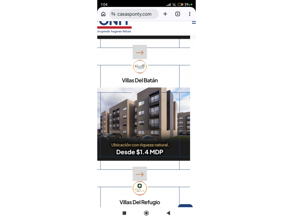 VILLAS DEL BATAN desde $1"430.000, 2 Rec. 1 Bano. Preventa - 5