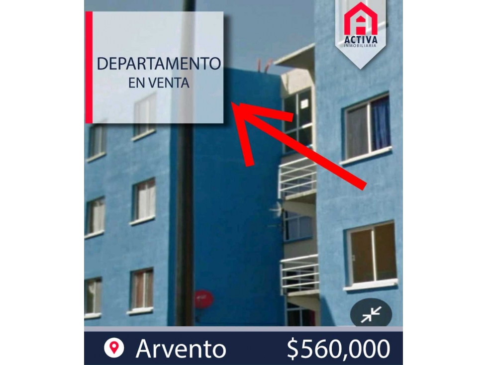 Depto en Arvento, Tlajomulco