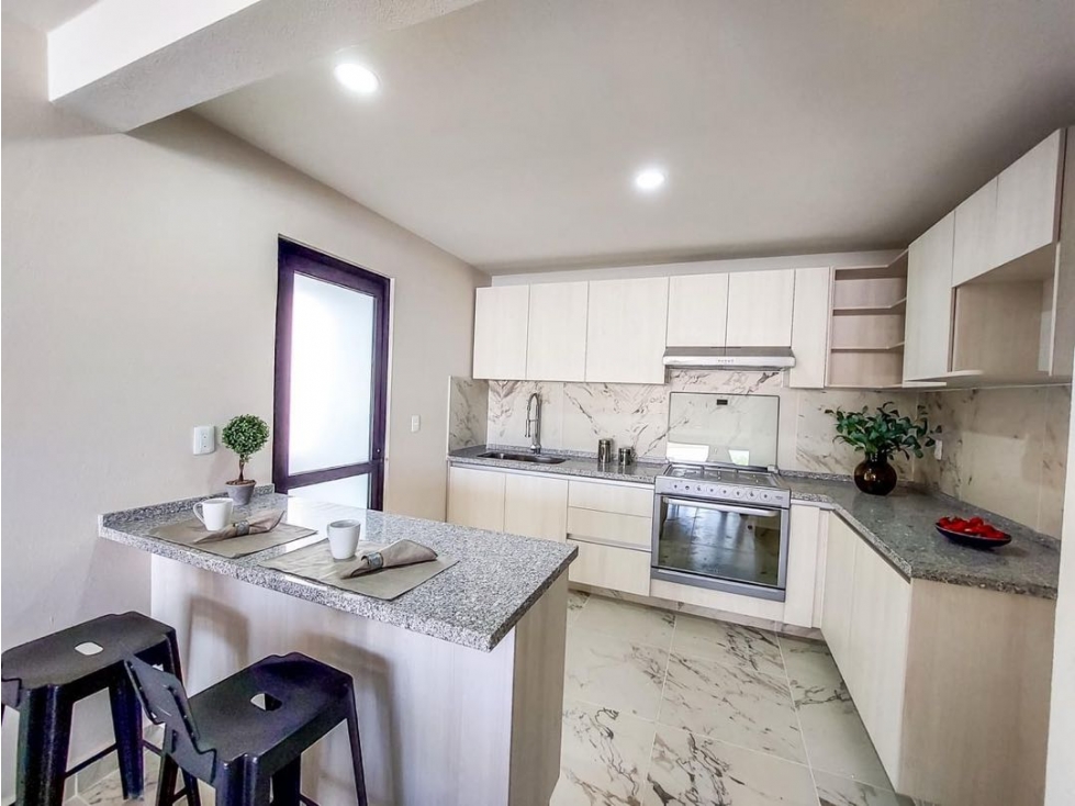 DEPTO SEMINUEVO MODERNO EN VENTA EN FRACC SANTA FE MORELOS - 3