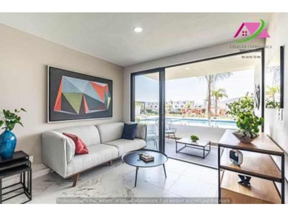 DEPTO SEMINUEVO MODERNO EN VENTA EN FRACC SANTA FE MORELOS - 6