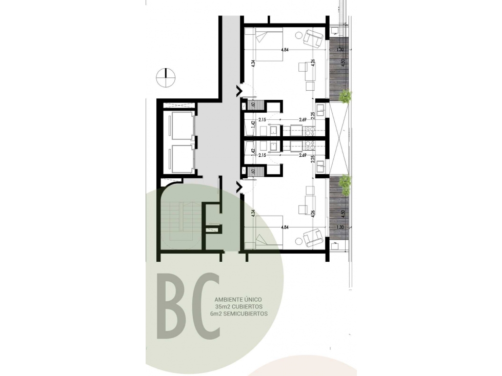 Desarrollo ATELIER -Diagonal 78 ESQ 10 - 5