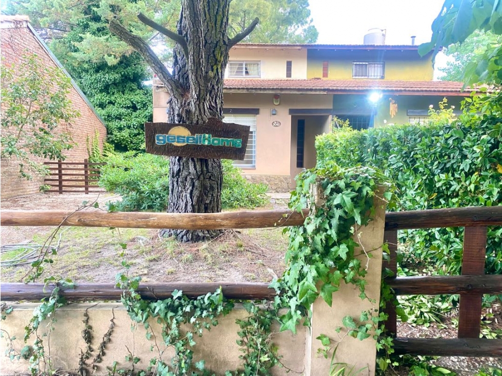 Dúplex GESELLHOME en hermoso barrio de Gesell, para 5 personas