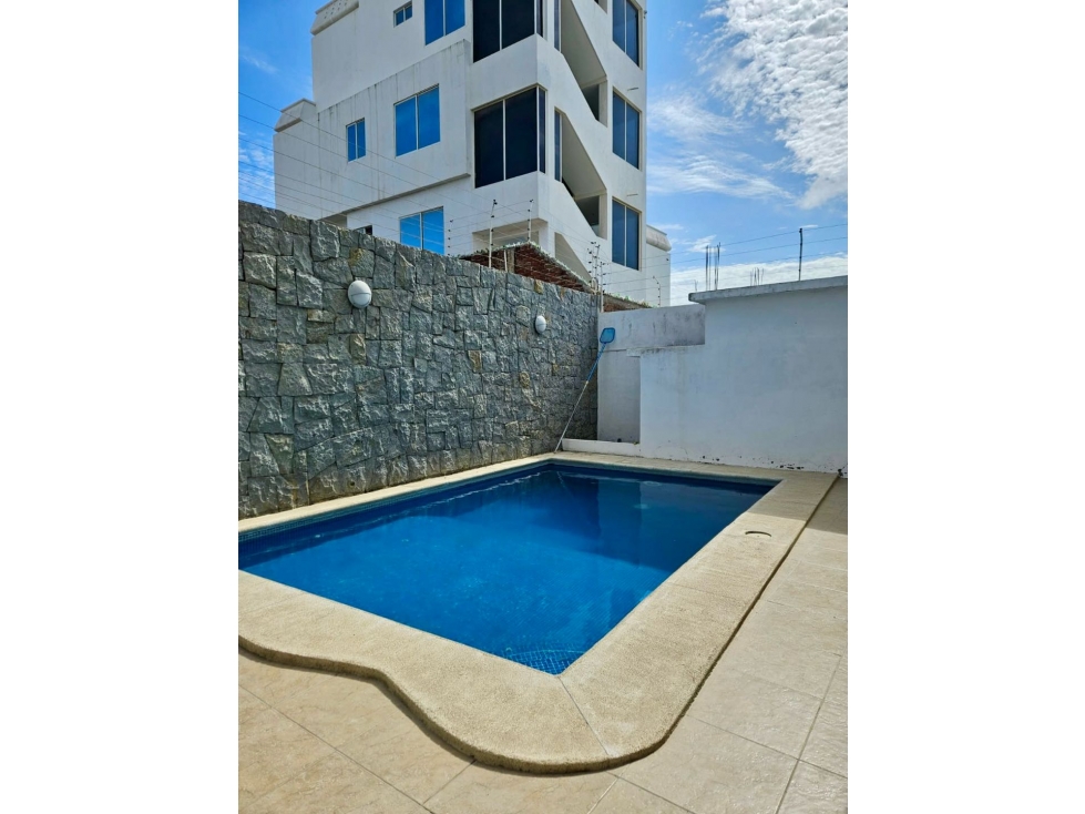 Dpto 3 Dormitorios y piscina cerca al Mar Costa de Oro Salinas