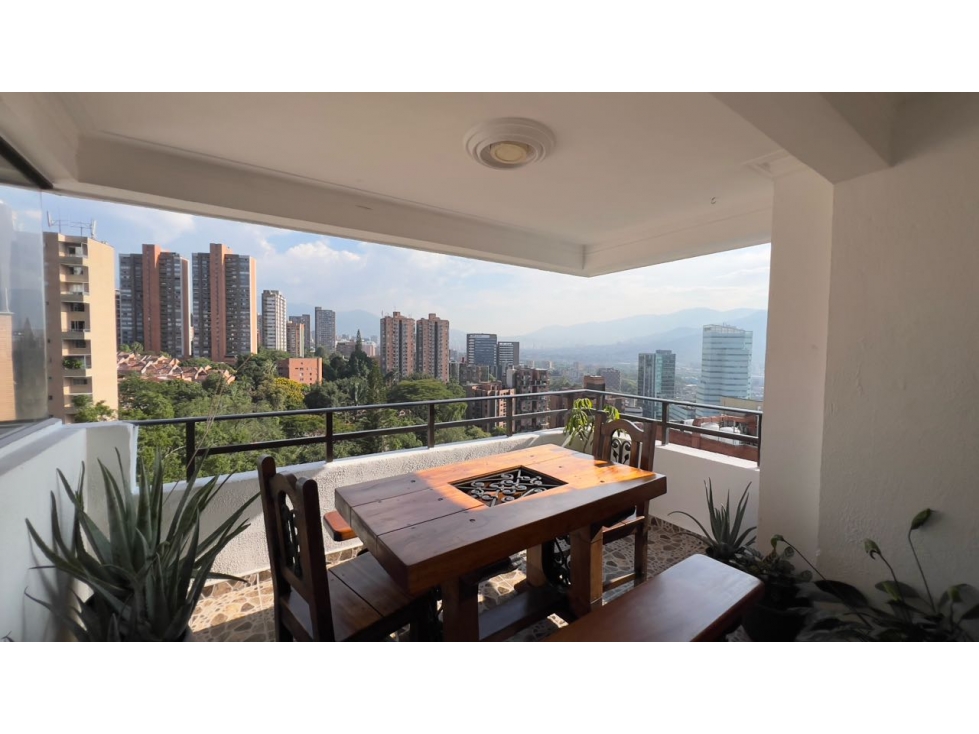 Penthouse Duplex el poblado vista panoramica permutable