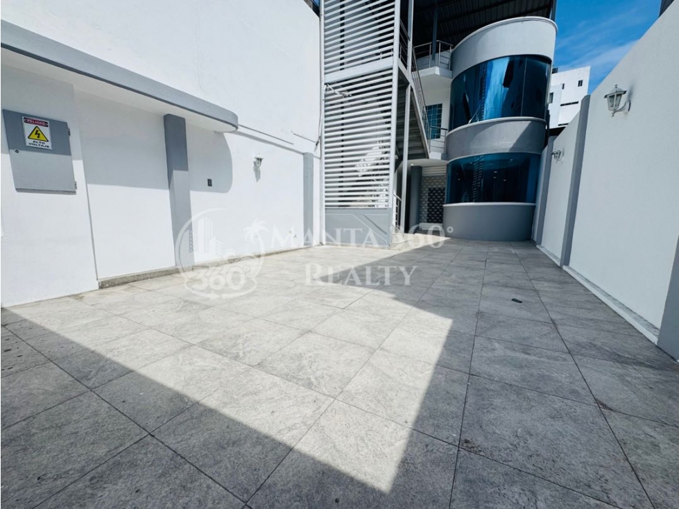 Edificio comercial en alquiler en Avenida Flavio Reyes sur de Manta - 2
