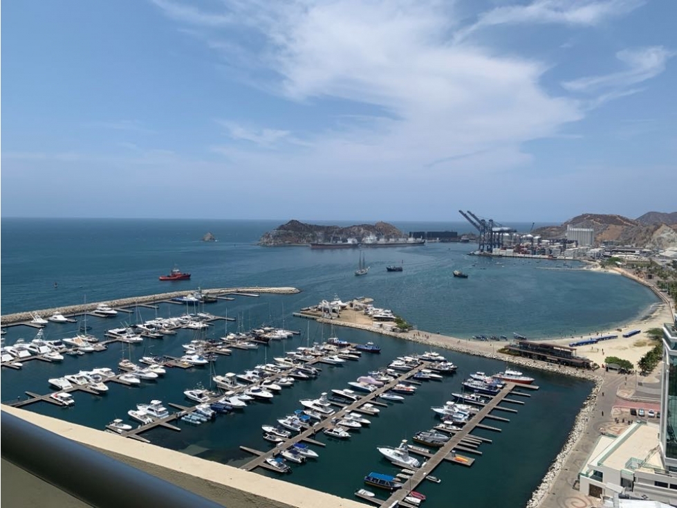 APARTAMENTO EN EDIFICIO FRENTE A LA BAHÍA