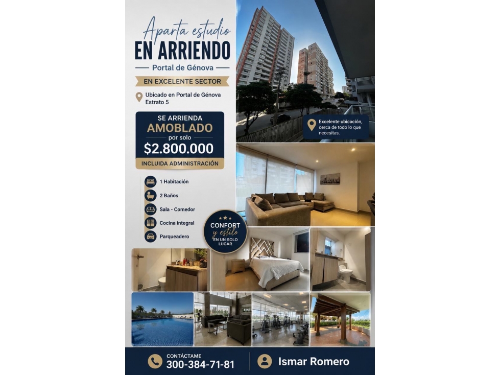 EDIFICIO LIFE AMOBLADO