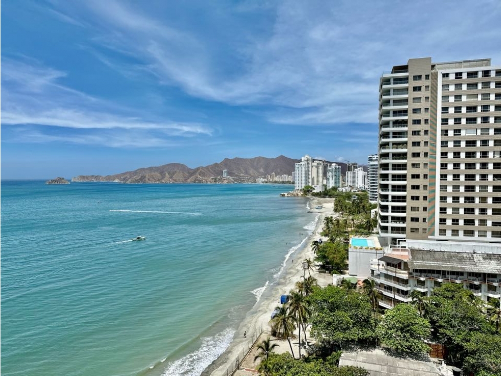 VENTA APARTAMENTO FRENTE AL MAR PLAYA SALGUERO - SANTA MARTA