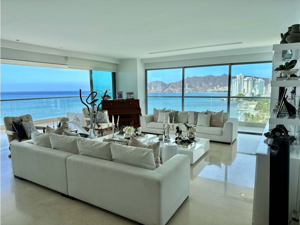 VENTA APARTAMENTO FRENTE AL MAR PLAYA SALGUERO - SANTA MARTA — foto 3