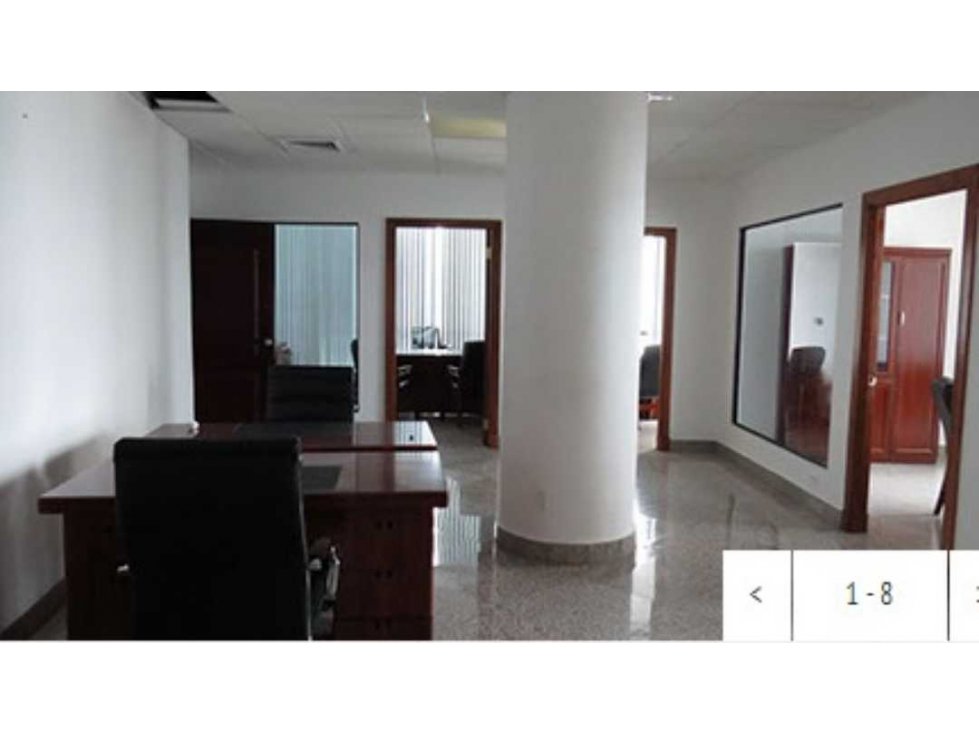EN ALQUILER OFICINA EN BANCO GENERAL EN MARBELLA 215M2