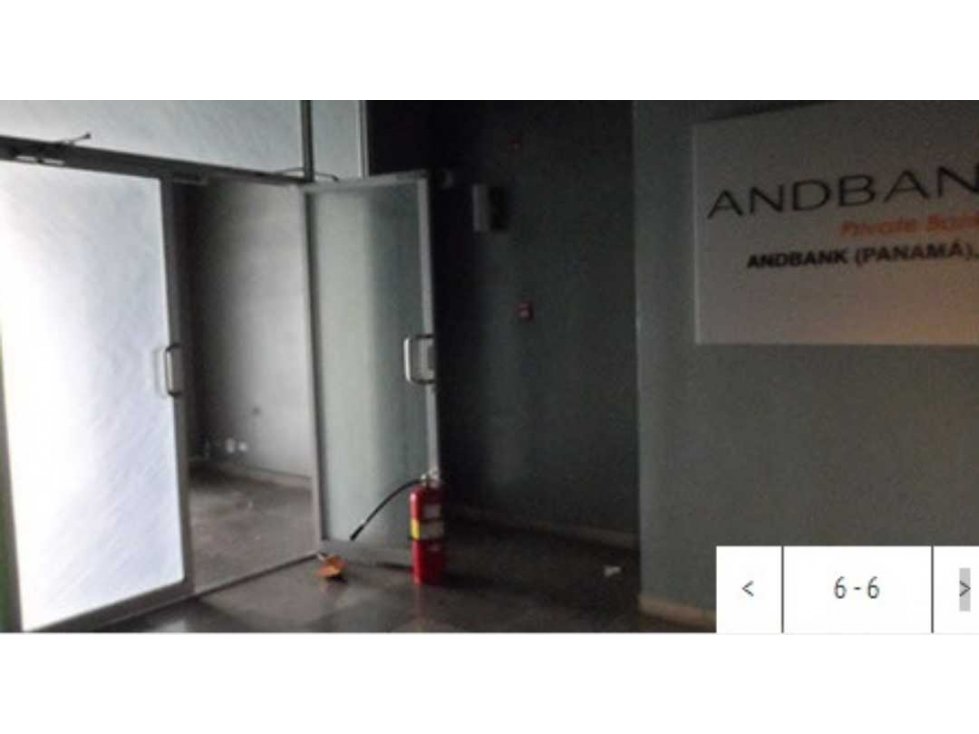 EN ALQUILER OFICINA EN BANCO GENERALI TORRE ASSA EN OBARRIO 640M2 — foto 2