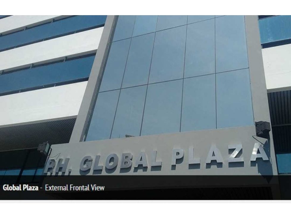 EN ALQUILER OFICINA EN GLOBAL PLAZA CALLE 50  358 M2