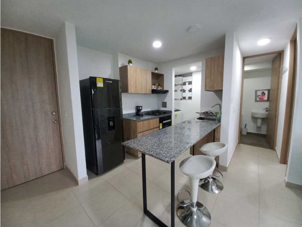 ARRIENDO APARTAMENTO ACOGEDOR AMOBLADO CERCA A POZOS COLORADOS — foto 6