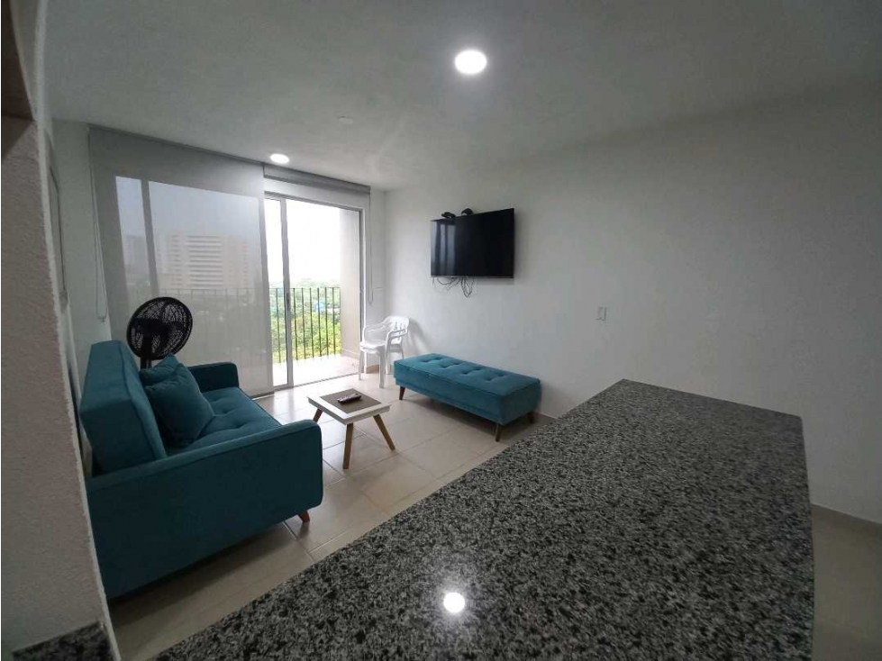 ARRIENDO APARTAMENTO ACOGEDOR AMOBLADO CERCA A POZOS COLORADOS — foto 3