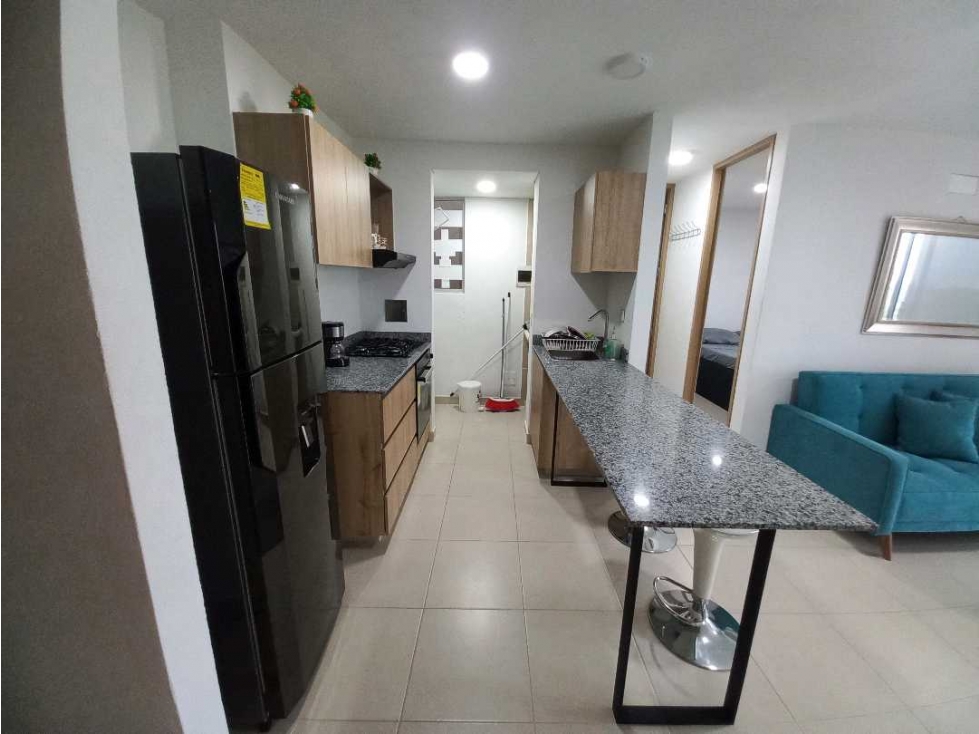 ARRIENDO APARTAMENTO ACOGEDOR AMOBLADO CERCA A POZOS COLORADOS — foto 4