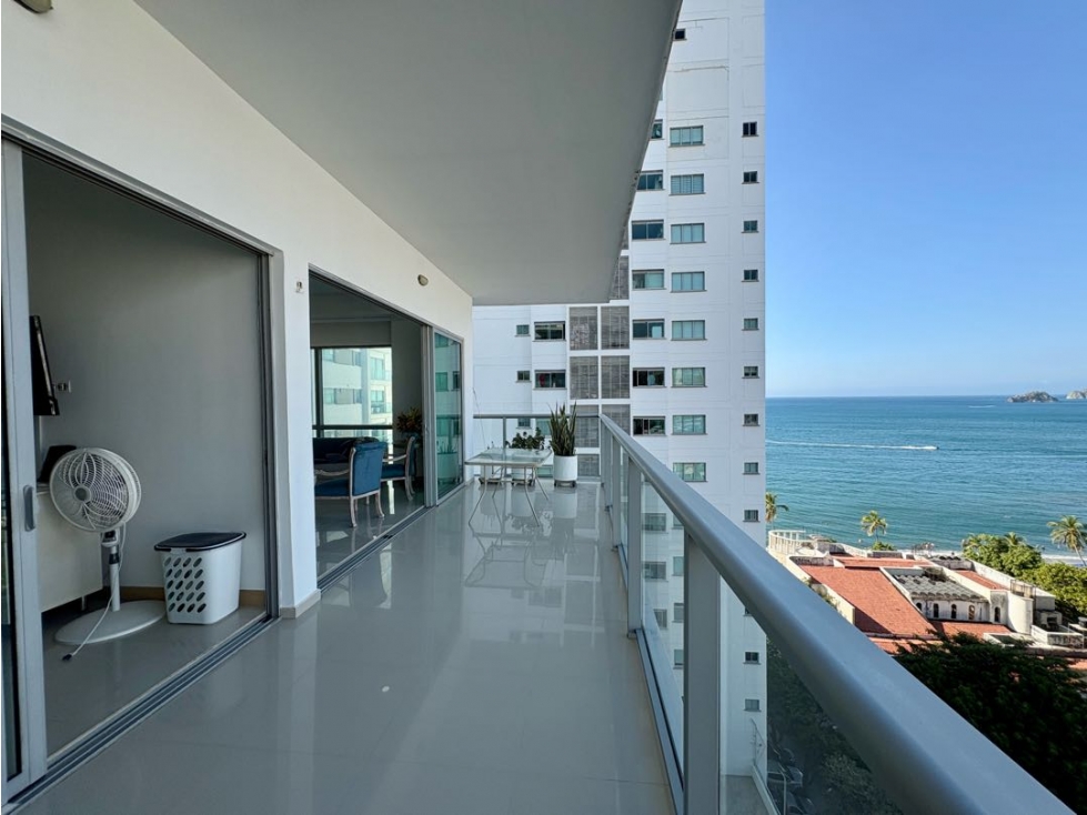 EN ARRIENDO APARTAMENTO EN PLAYA SALGUERO - SANTA MARTA — foto 2