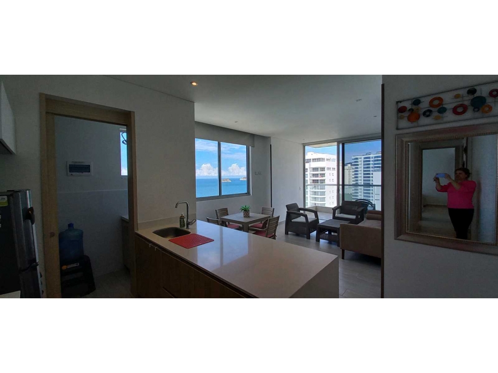 En Arriendo apartamento en residencial sector Playa Salguero — foto 6