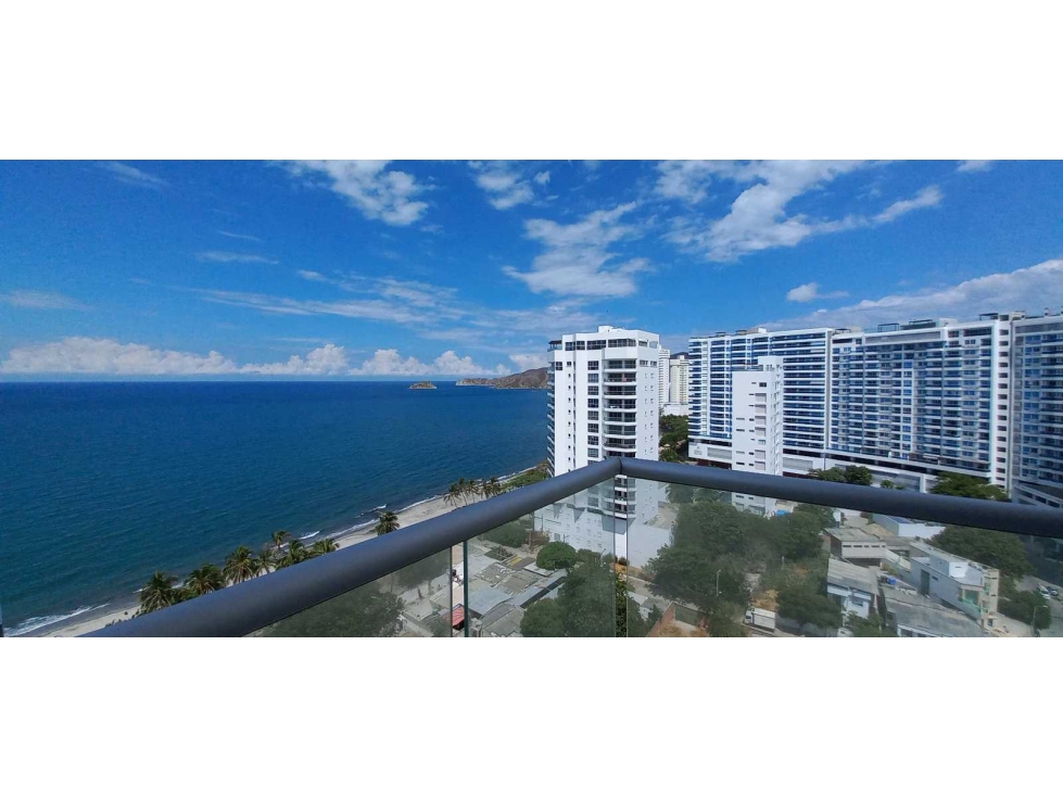En Arriendo apartamento en residencial sector Playa Salguero — foto 2