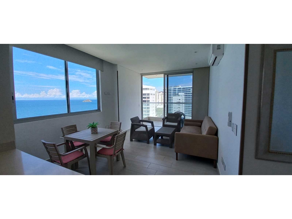 En Arriendo apartamento en residencial sector Playa Salguero