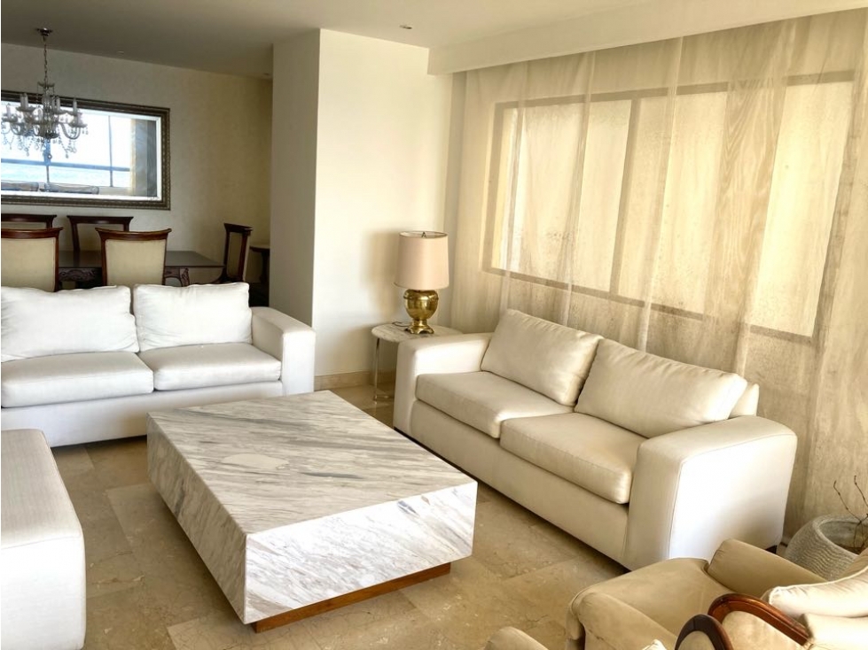 En Cartagena ARRIENDO frente al mar apto amoblado . — foto 3