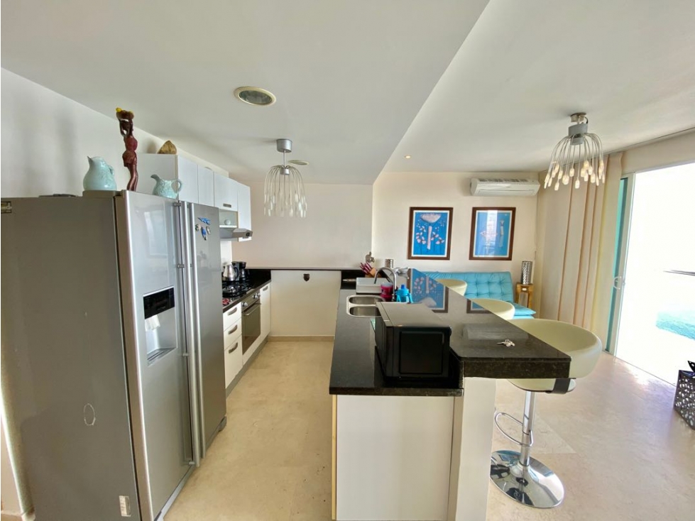 En CASTILLOGRANDE VENDO APARTAMENTO DE DOS ALCOBAS FRENTE AL MAR — foto 4