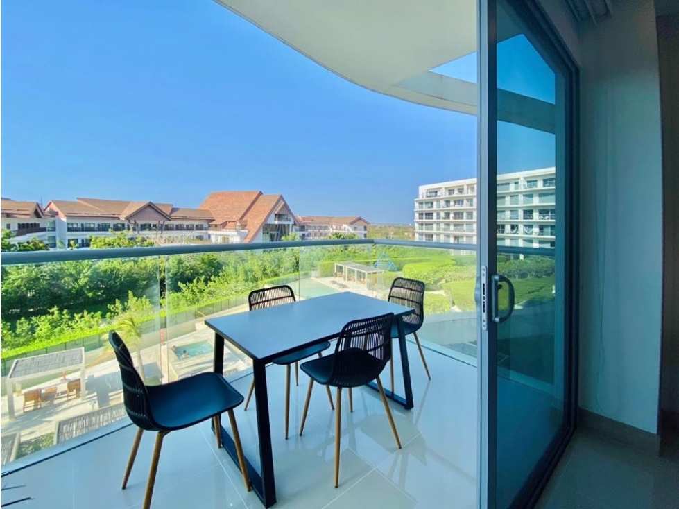 EN RENTA! Apartamento Amoblado en Serena Del Mar! 1 Alcoba! — foto 6
