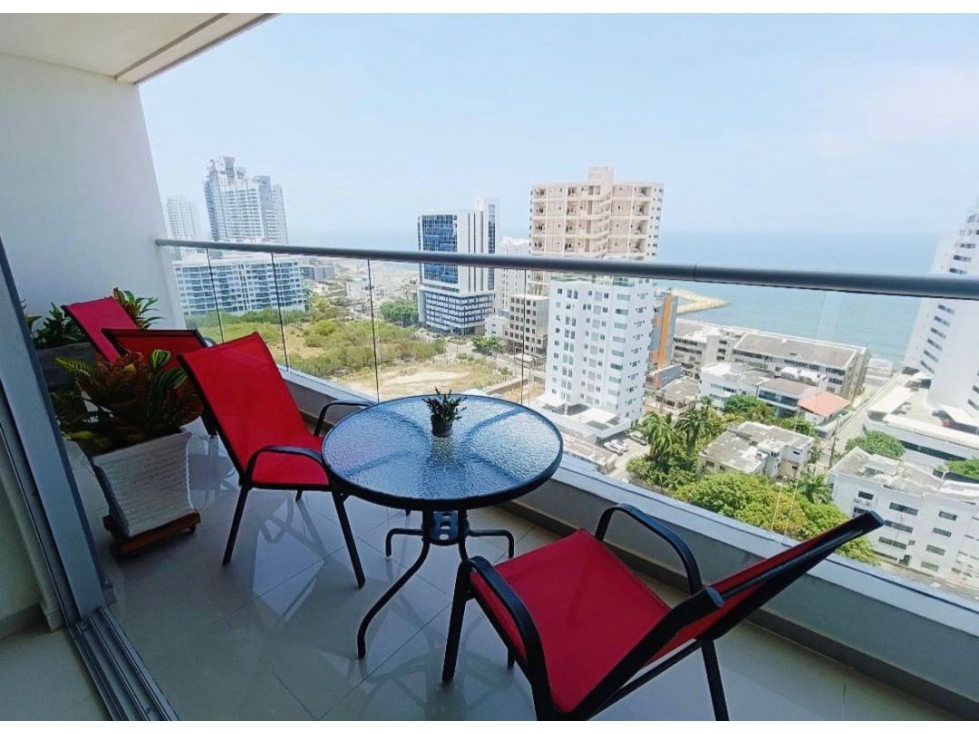 EN RENTA! Magnífico apartamento amoblado en Cabrero marina club!