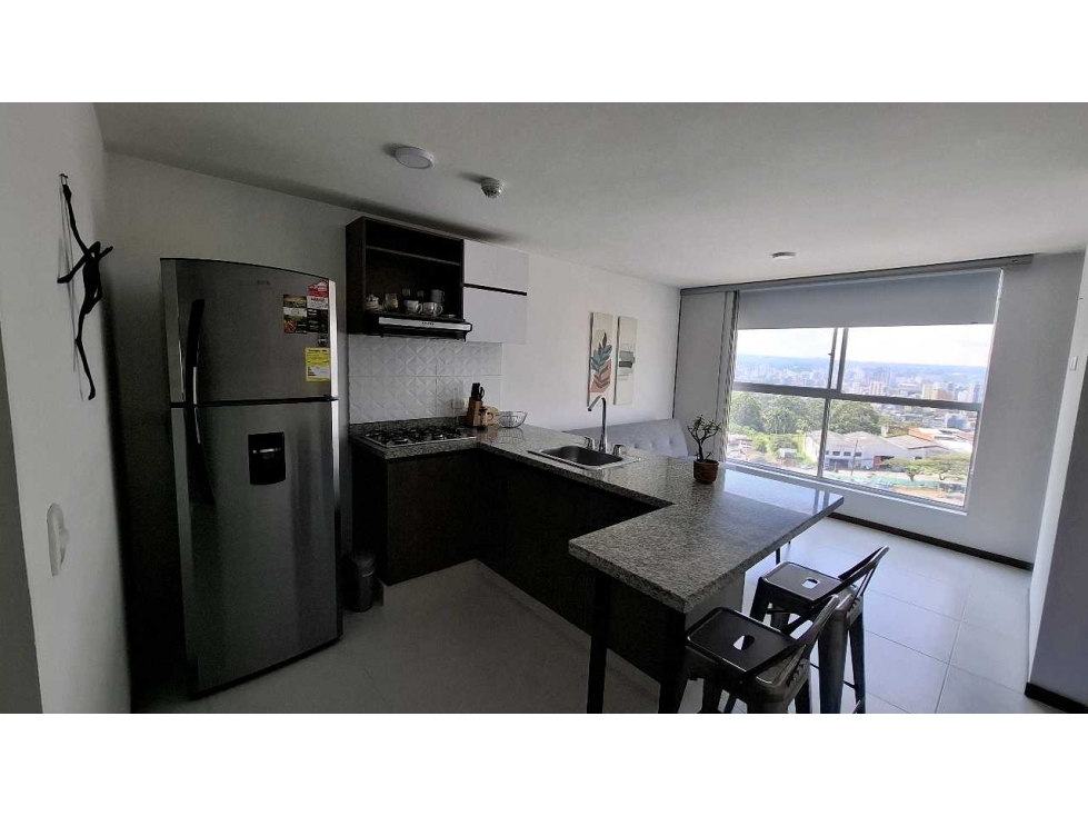 EN RENTA APARTASTUDIO TIPO LOFT AMOBLADO EN LA MACARENA DOSQUEBRADAS — foto 2