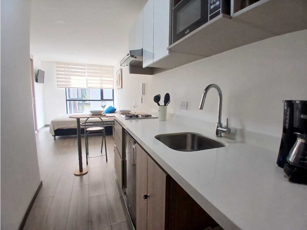 EN VENTA APARTAESTUDIO AMOBLADO NUEVO COUNTRY BOGOTÁ — foto 3
