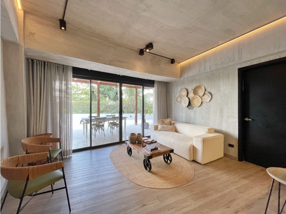 EN VENTA apartamento 2 ALC amplia terraza con jacuzzi en Cielo Mar CTG
