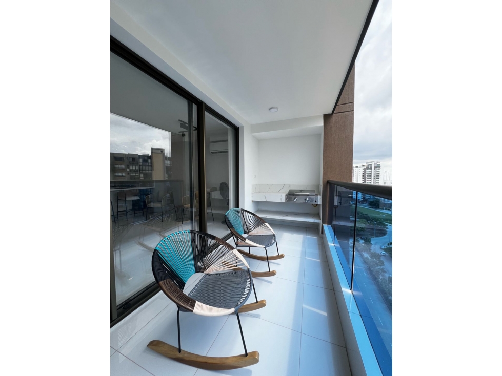 En venta apartamento amoblado en Lago Alto - Barranquilla — foto 6