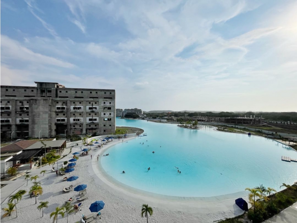 EN VENTA apartamento amoblado 1 ALC BAIA KRISTAL con vista a la Laguna — foto 2