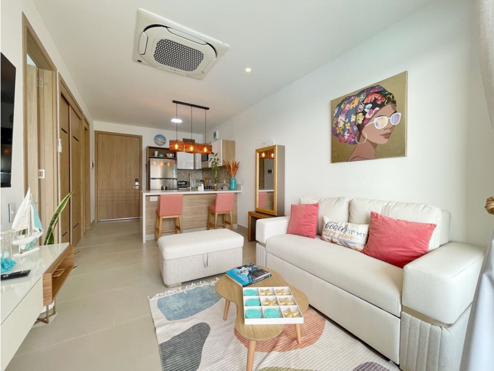 EN VENTA apartamento amoblado 1 ALC BAIA KRISTAL con vista a la Laguna — foto 3