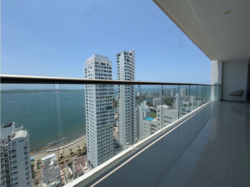 EN VENTA APARTAMENTO CON VISTA AL MAR EN CASTILLOGRANDE!