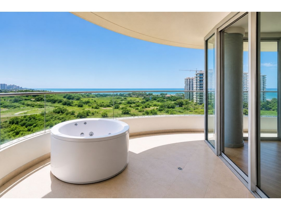 En venta Apartamento de 102 m² | 3 habitaciones | Vista al mar — foto 2