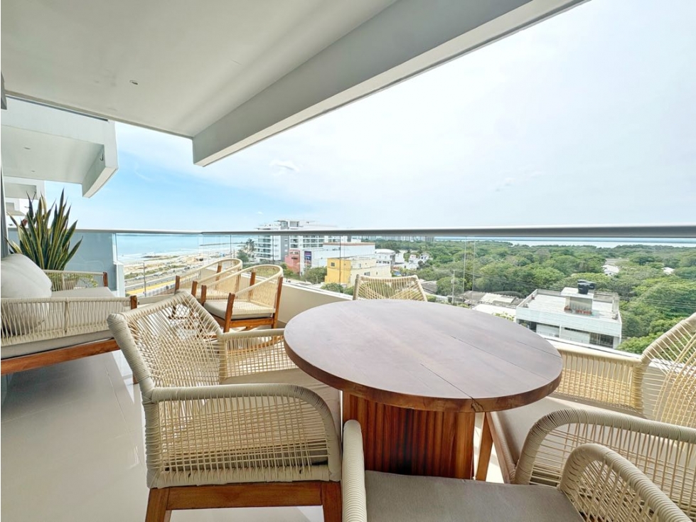 EN VENTA APARTAMENTO DE 1 ALCOBA CON VISTA AL MAR EN CRESPO!