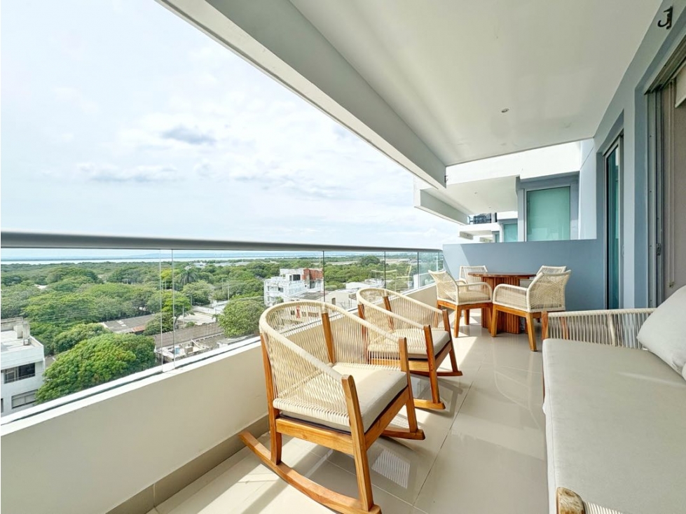EN VENTA APARTAMENTO DE 1 ALCOBA CON VISTA AL MAR EN CRESPO! — foto 2