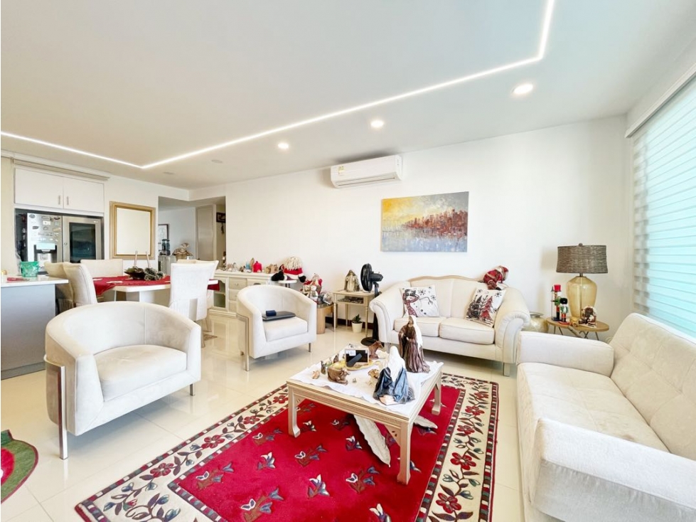En Venta apartamento de 2 ALC y vista al Mar en Zona Norte Cartegena