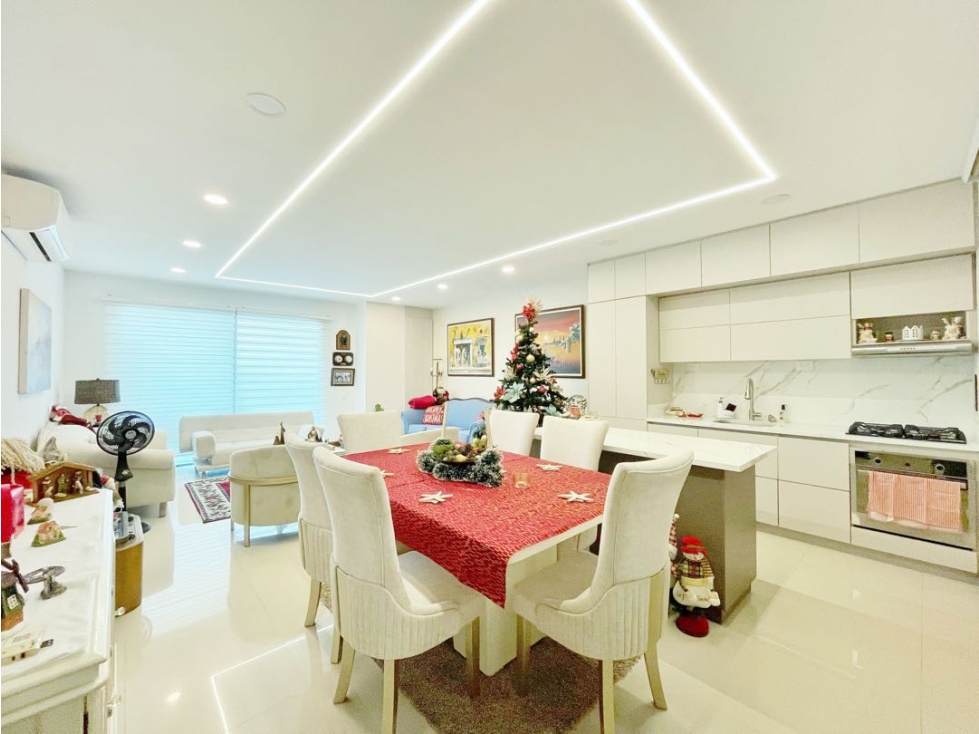 En Venta apartamento de 2 ALC y vista al Mar en Zona Norte Cartegena — foto 5