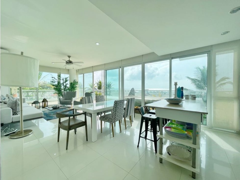 Venta apartamento 2 alcobas frente mar en Morros 3 Boquilla Cartagena — foto 5