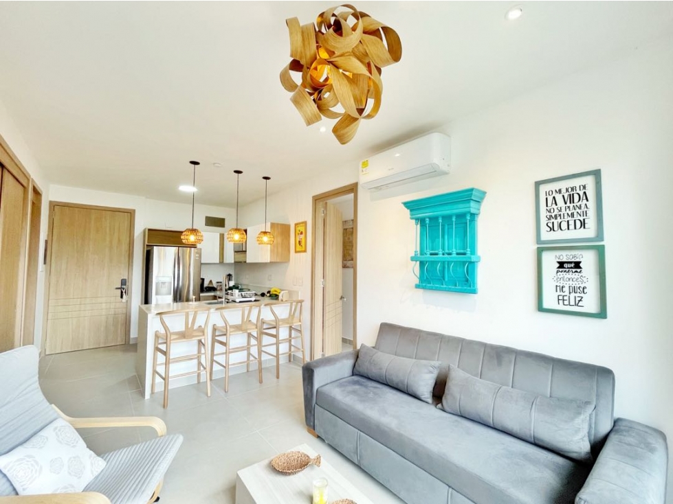EN VENTA apartamento de 2 alcobas BAIA KRISTAL Zona Norte | Cartagena — foto 2